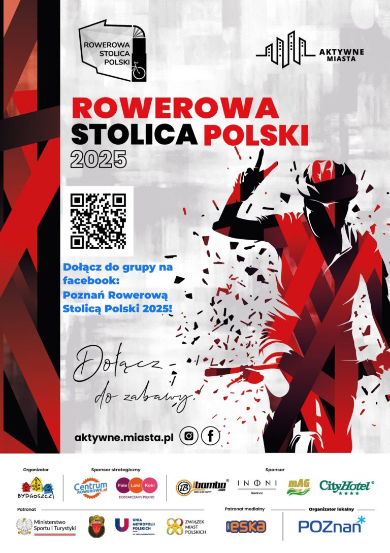 Poznań – rowerową stolicą Polski